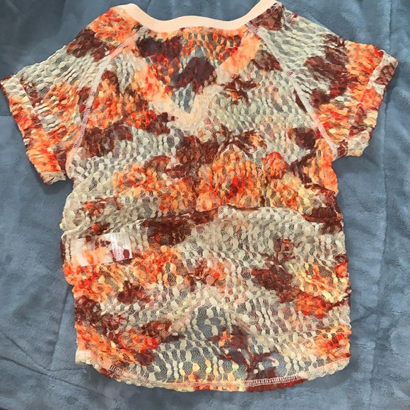 #3 NEW! Free People “Solana” Lace Crop Top w/ Cinched Front - Picture 3 of 9